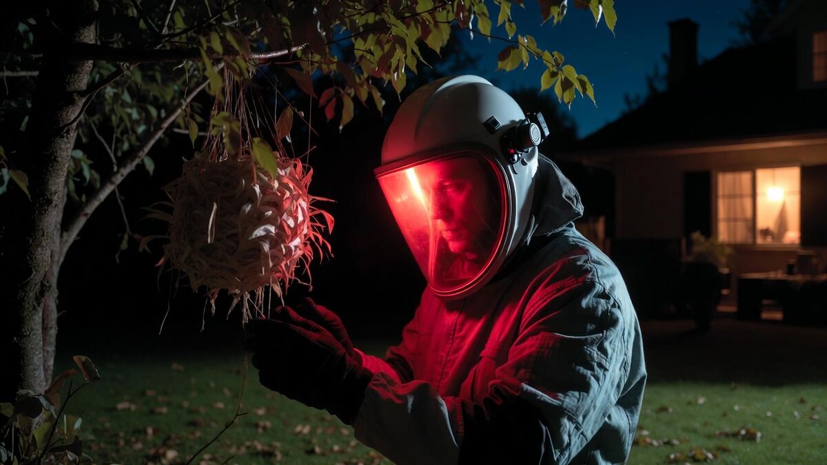 Jour ou nuit : quel est le meilleur moment pour détruire un nid de guêpes ou frelons ?